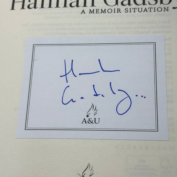 Ten Steps To Nanette | Hannah Gadsby | Random House | 2022  Ten Steps to Nanette Hannah Gadsby Book HB First Edition Signed Memoir Autograph